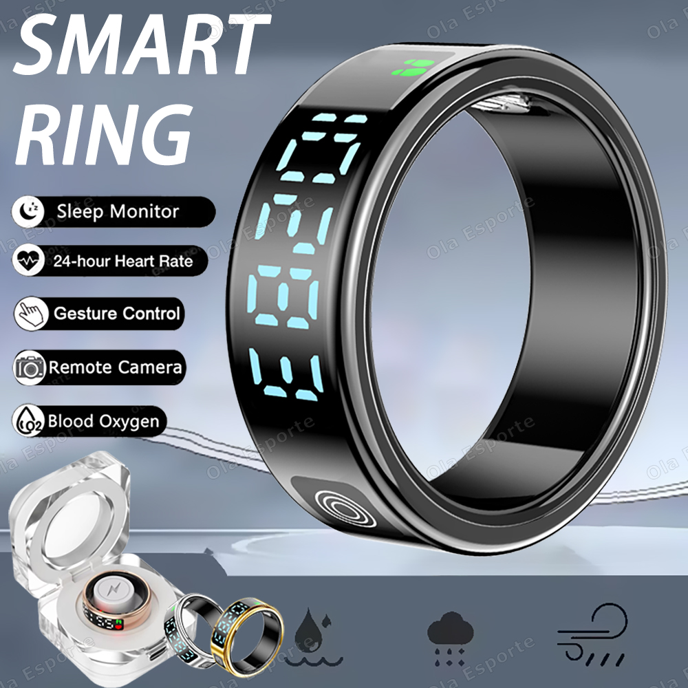 Women'S Health & Wellness Center - SR08 Smart Ring with Charging Box
