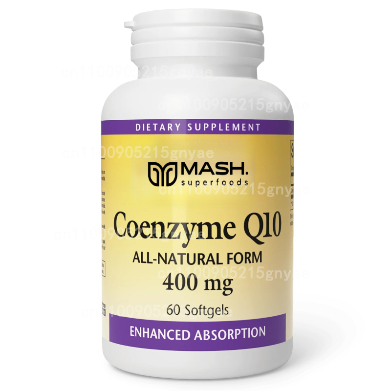 Health Wellness Food - 120PCS Coenzyme Q10 Capsules Provides Energy