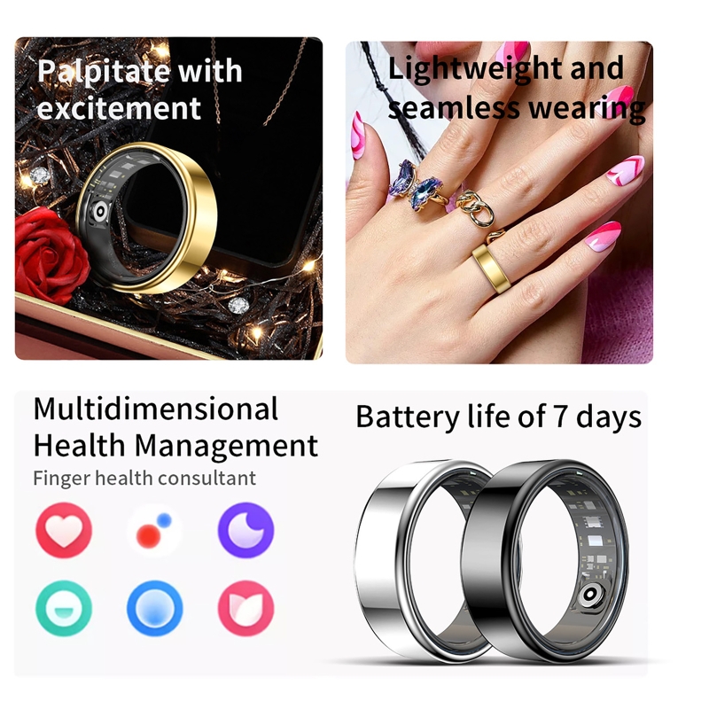 Women'S Health & Wellness Center - Smart Ring Health Tracker Heart Rate