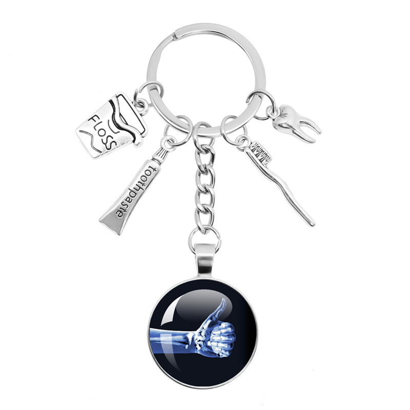 Xbody Health & Wellness Functional Integrative Medicine Office & Medical Spa Photos - X-ray Film Keychain Human Body Image