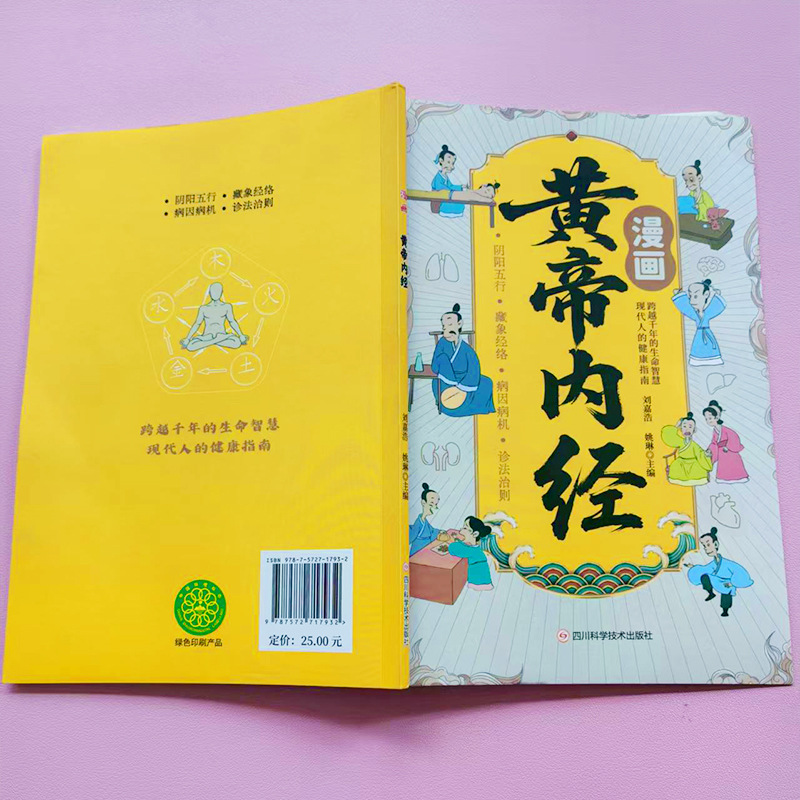 Health Wellness Guide - Comic Guide to Huangdi Neijing: Illustrated