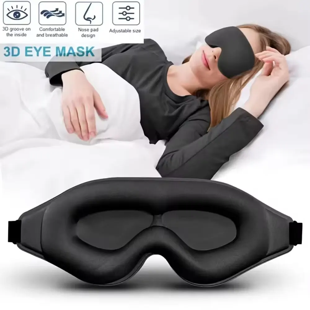 3D Eye Mask, Comfortable & Bre - Sleep Eye Mask 3D ulasan dan harga