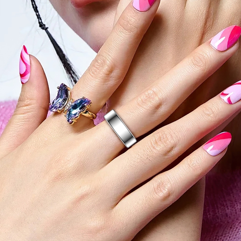 Women Men Fashion Smart Ring F - Women'S Health & Wellness Center ulasan dan harga