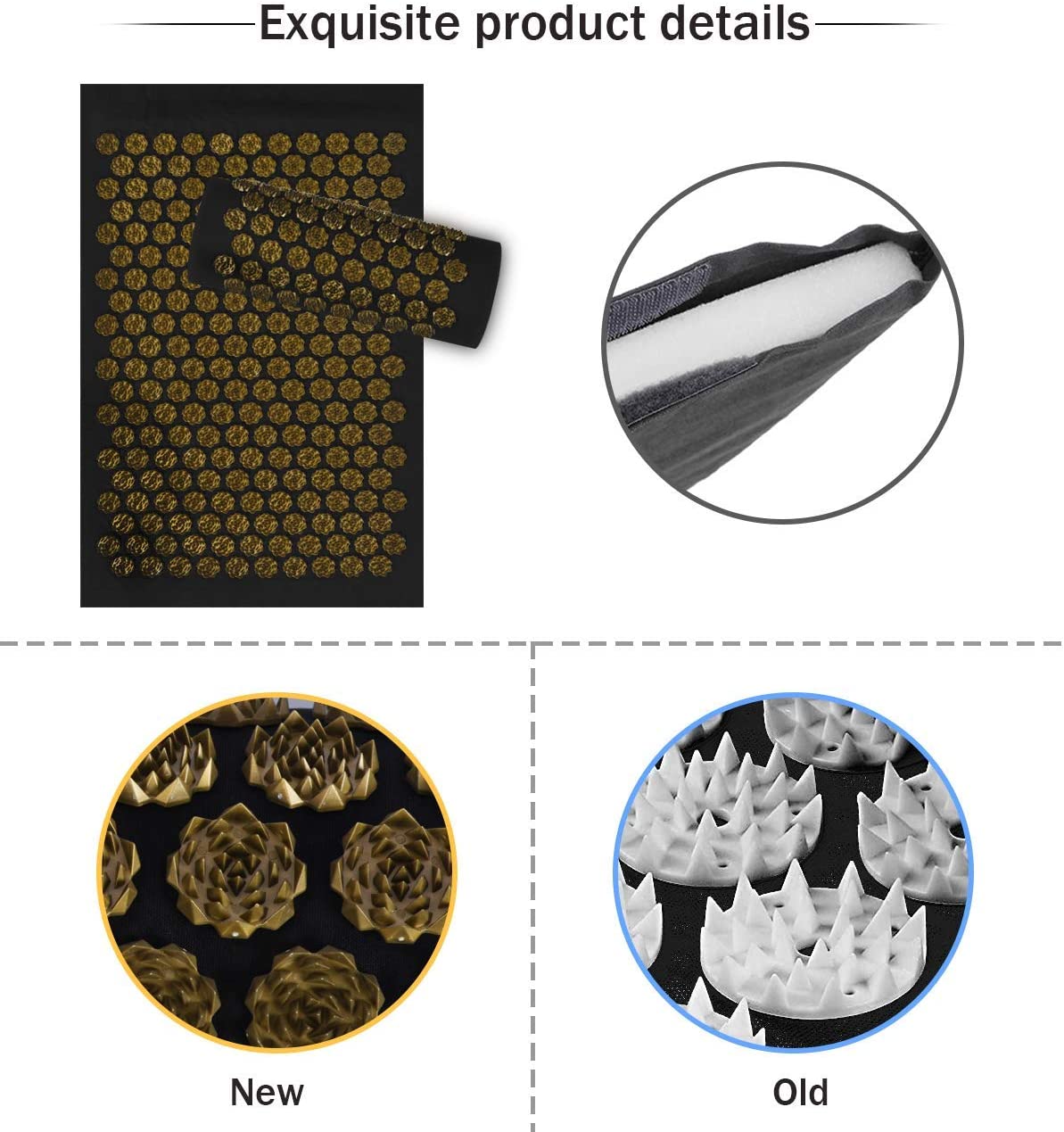 Kuznetsov's Applicator Acupres - Acupressure Mat Set ulasan dan harga