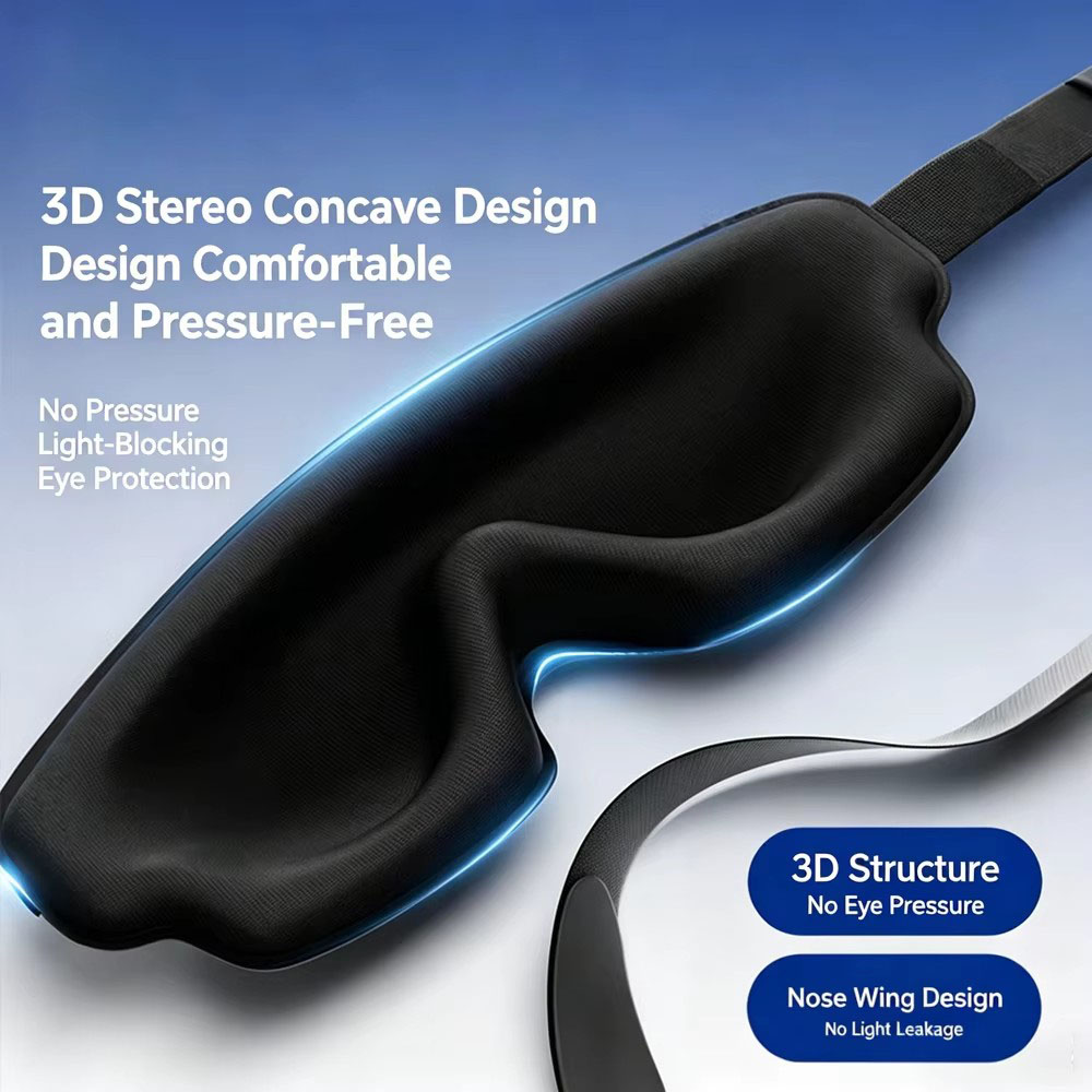 Mask For Sleep 3D Eye Mask Con - Sleep Eye Mask 3D ulasan dan harga