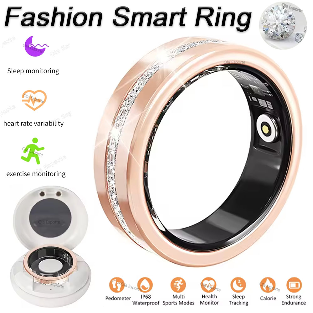 2025 New Smart Ring Lady Heart - Women'S Health & Wellness Center ulasan dan harga