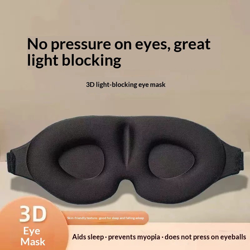 3D Contoured Memory Foam Sleep - Sleep Eye Mask 3D ulasan dan harga