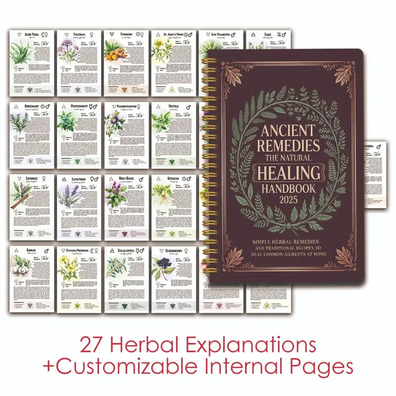 Natural Remedies Handbook with - Health & Wellness Website ulasan dan harga