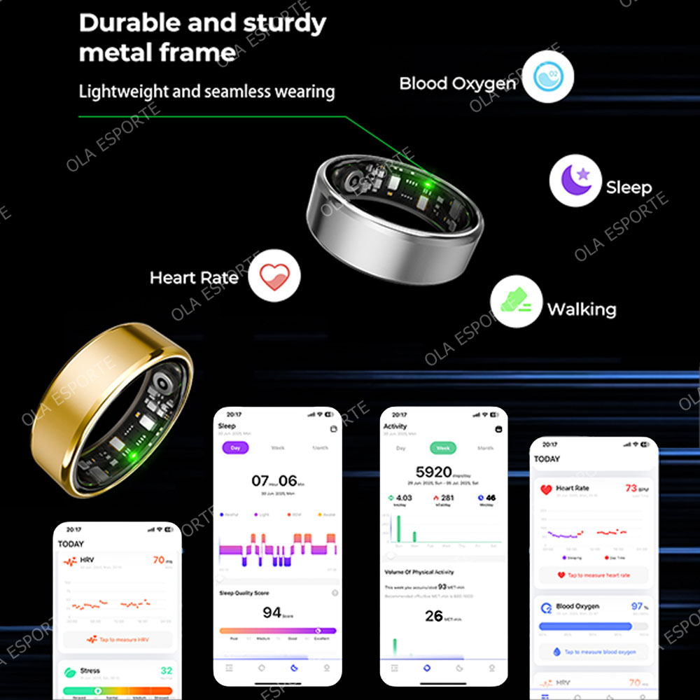 R09 Smart Ring Men Women with  - Women'S Health & Wellness Center ulasan dan harga