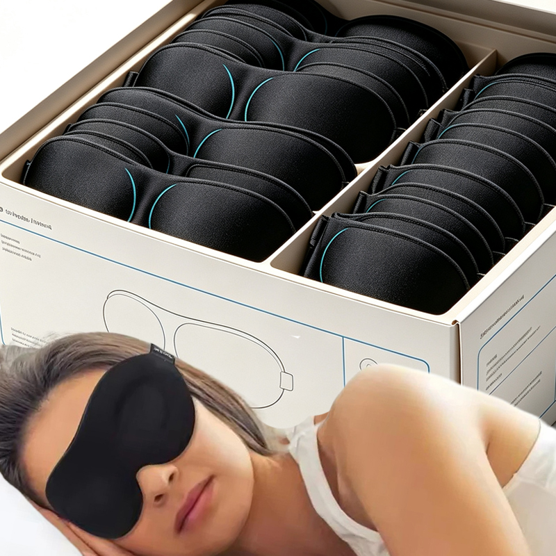 Sleeping Mask Eyepatch Blindfo - Sleep Eye Mask 3D ulasan dan harga