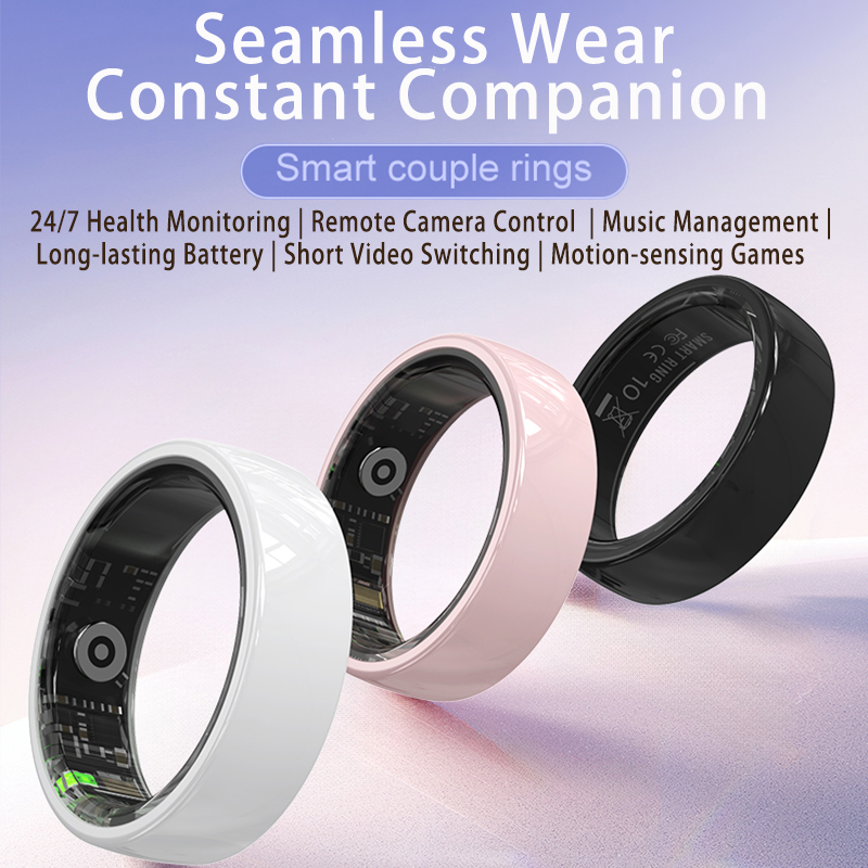R12 Smart Ring with Charging C - Women'S Health & Wellness Center ulasan dan harga