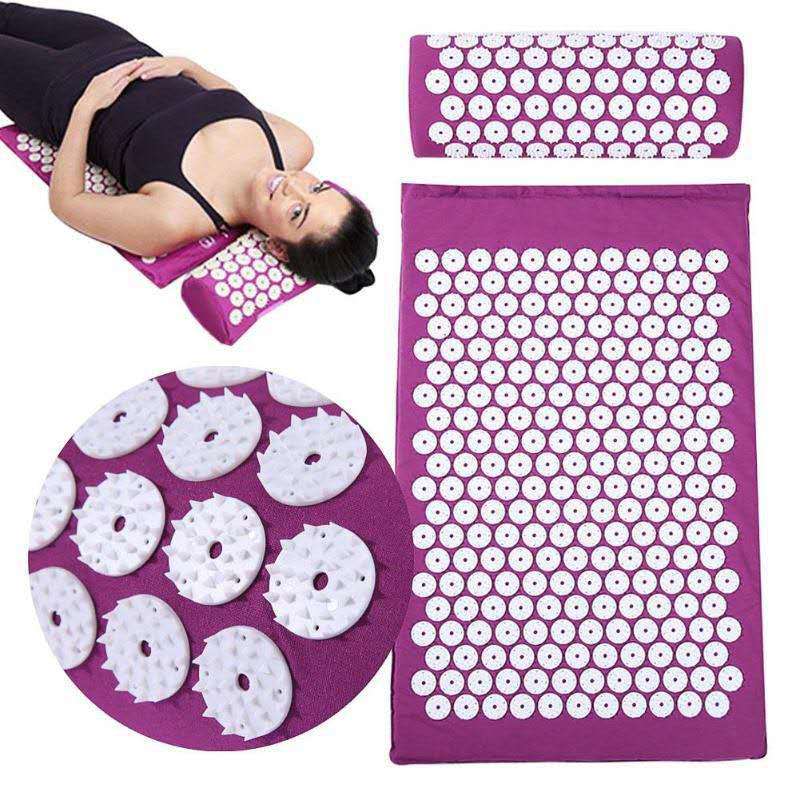 Acupressure Mat for Back Foot  - Acupressure Mat Set ulasan dan harga
