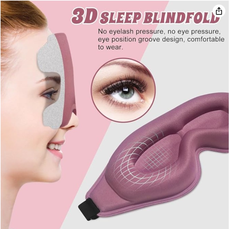 2packs 3D Advanced Eye Mask fo - Sleep Eye Mask 3D ulasan dan harga