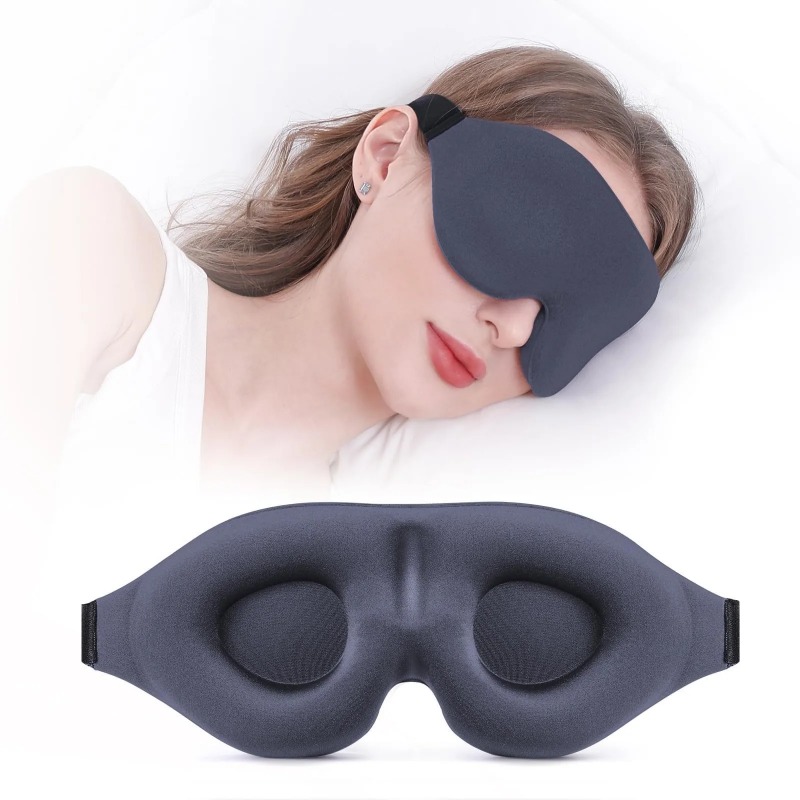 3D Stereo Sleep Mask Breathabl - Sleep Eye Mask 3D ulasan dan harga