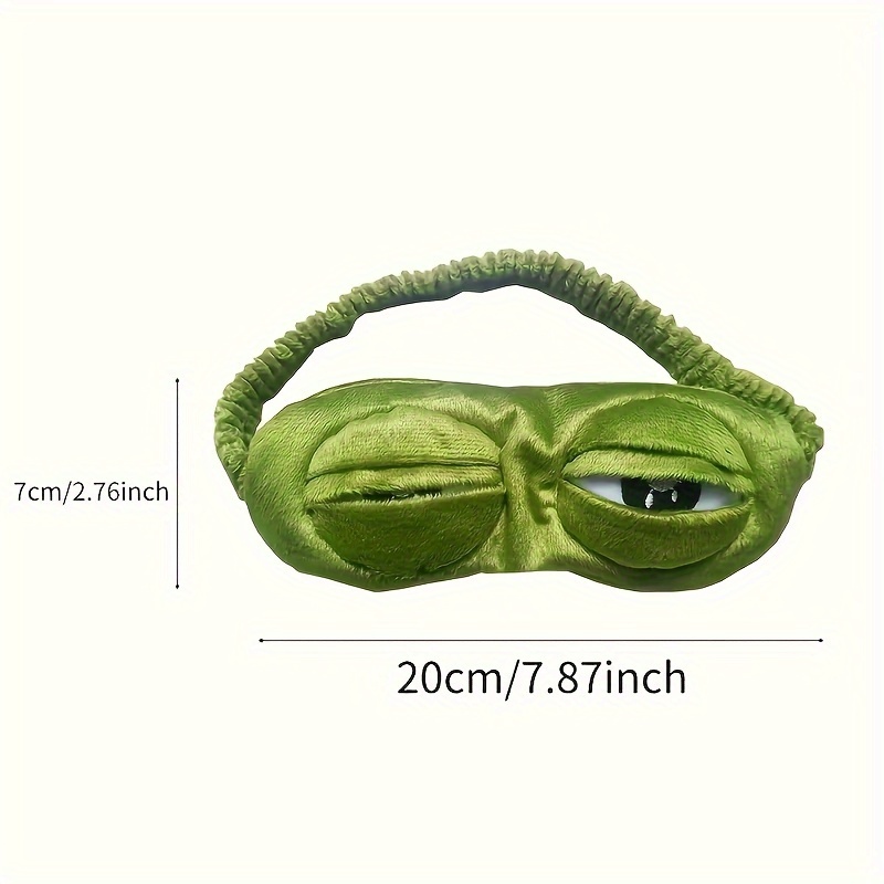 Sleep Eye Mask 3D Cute Frog Fu - Sleep Eye Mask 3D ulasan dan harga