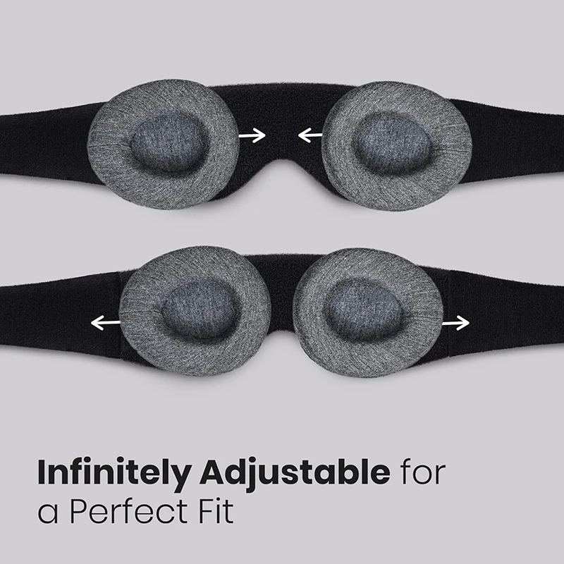3D Sleep Mask 100% Light Block - Sleep Eye Mask 3D ulasan dan harga