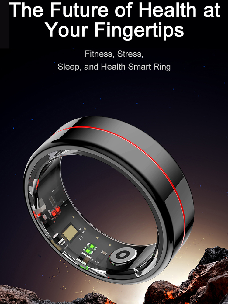 R04 Smart Ring Men Women Healt - Women'S Health & Wellness Center ulasan dan harga