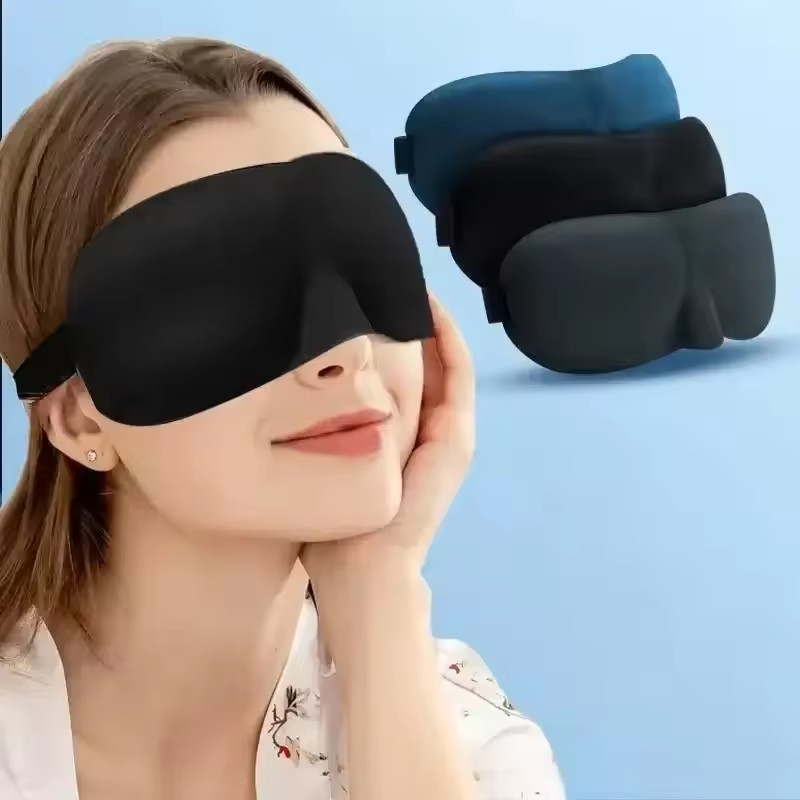3D Sleeping Mask Block Out Lig - Sleep Eye Mask 3D ulasan dan harga