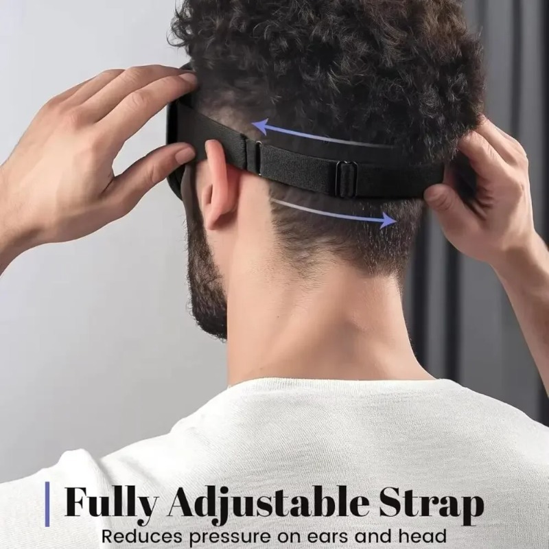 Sleep Mask Blackout Eye Mask f - Sleep Eye Mask 3D ulasan dan harga